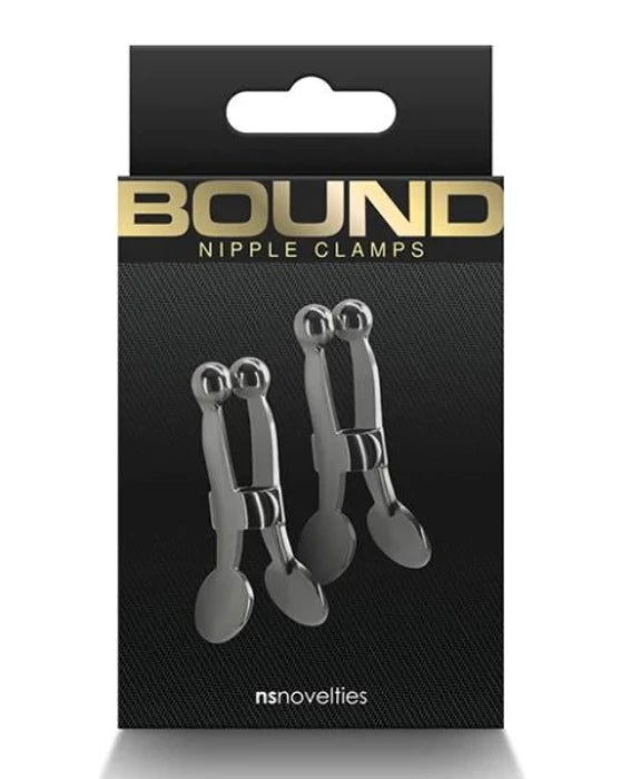 Bound ''C1'' Nipple Clamps -Gunmetal