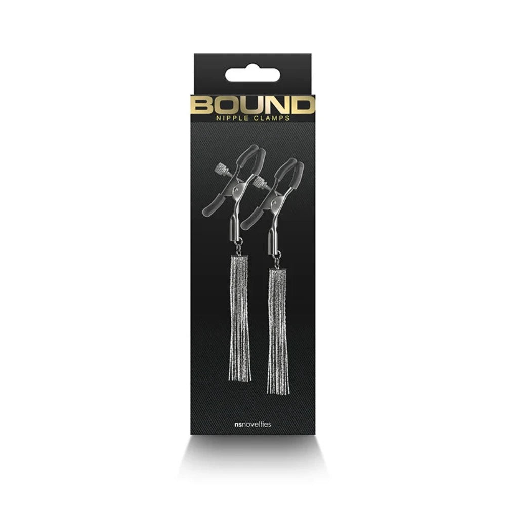 Bound Nipple Clamps ''D2'' -Gunmetal