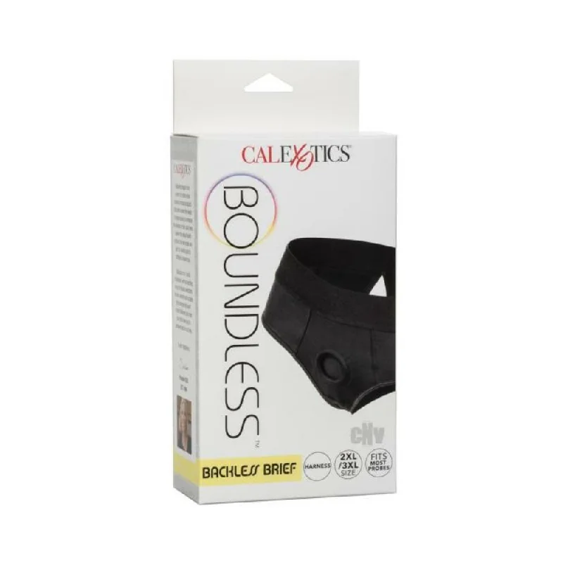 Boundless Backless Brief 2XL/3XL - Black