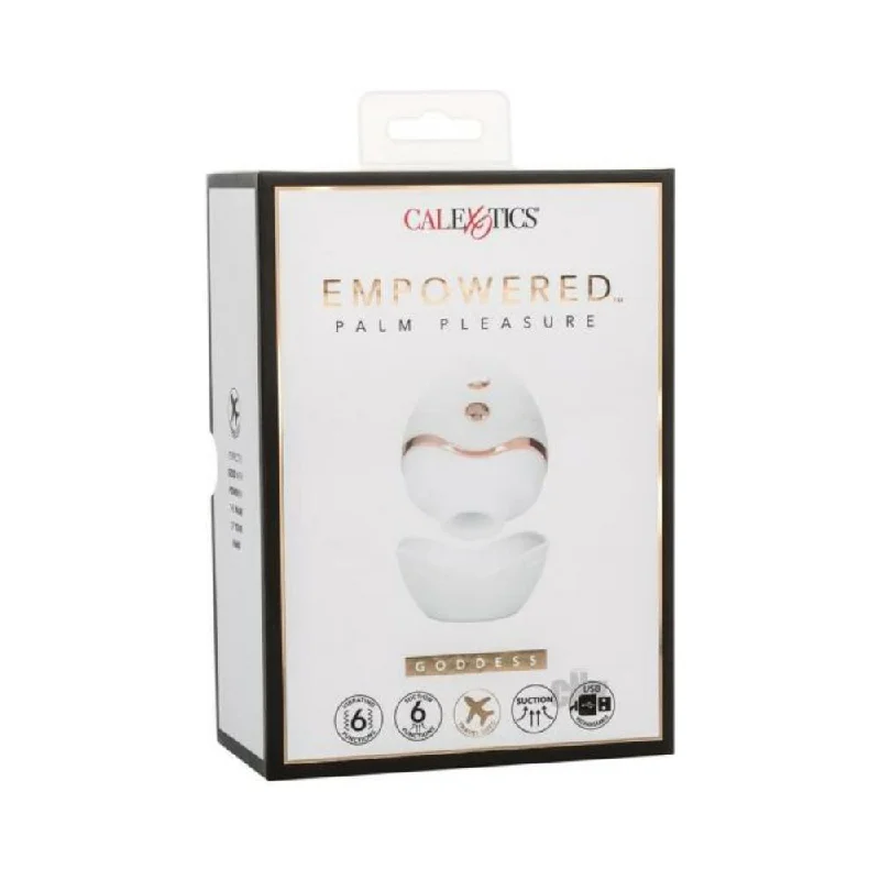 Empowered Palm Pleasure Goddess - White