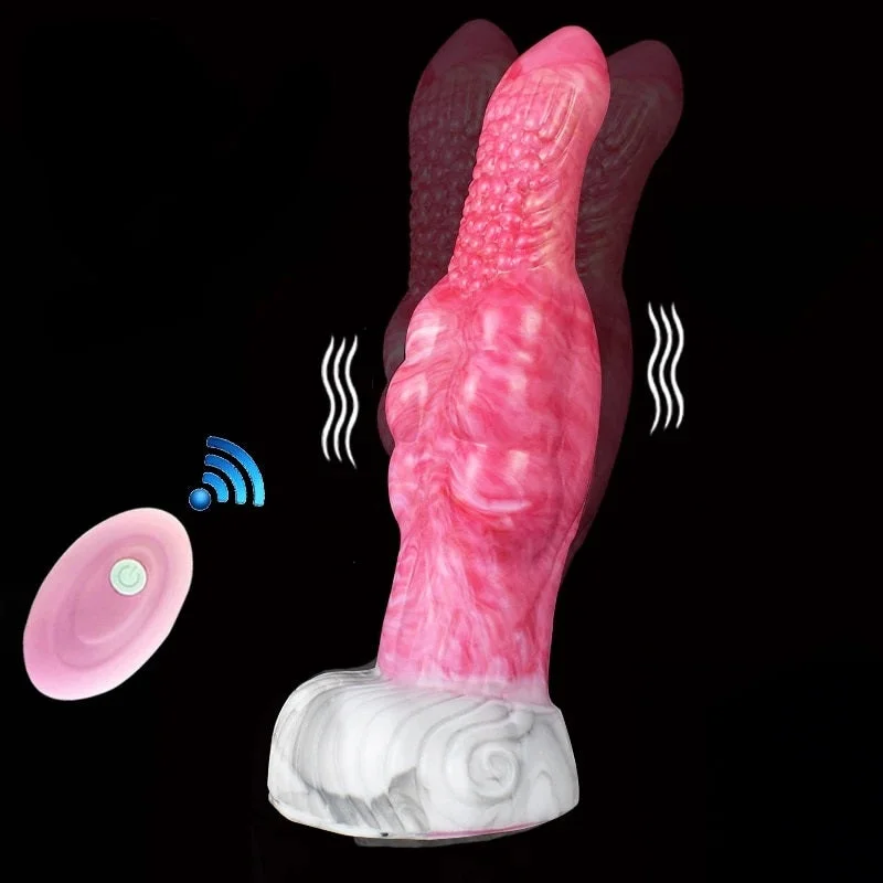 👾 8.6-Inch Ulrichus - Huge Knot Vibrator, Fantasy G-spot Butt Plug