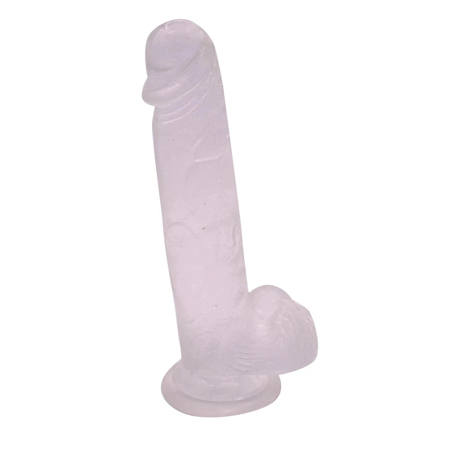 Get Lucky 8.5 Inch Real Skin Glitter Dildo