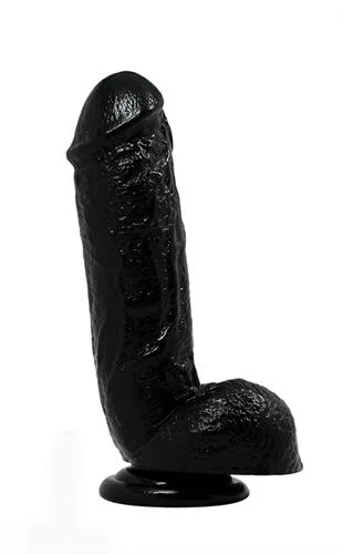 Hard Steel 8.5 Inch Cock - Black