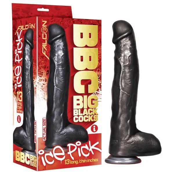 BBC (Big Black Cocks) - Ice Pick - Black 33 cm (13'') Dong