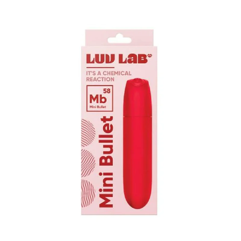 Love Lab Mb58 Mini Bullet Silicone Red