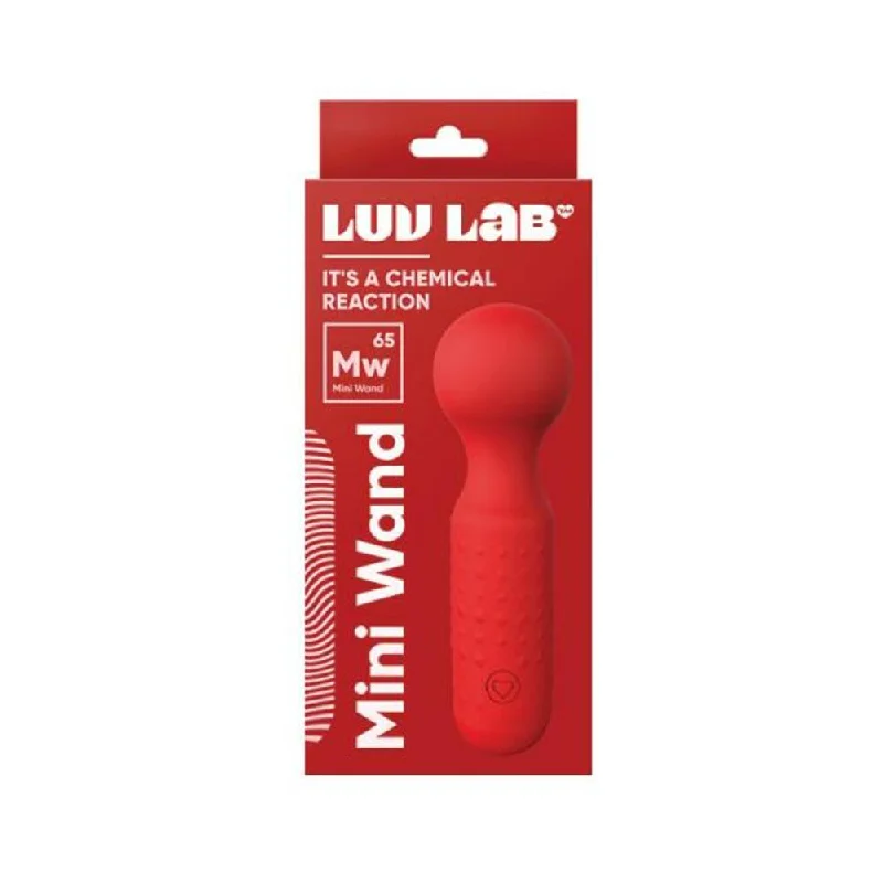 Love Lab Mw65 Mini Wand Silicone Red