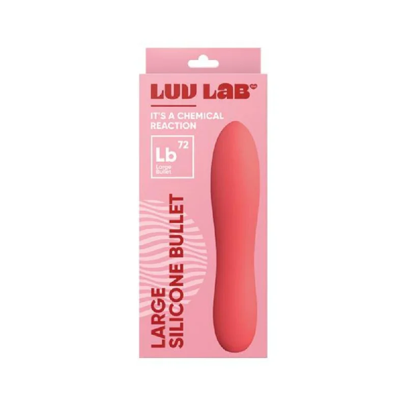 Luv Lab Lb72 Large Bullet Silicone Coral