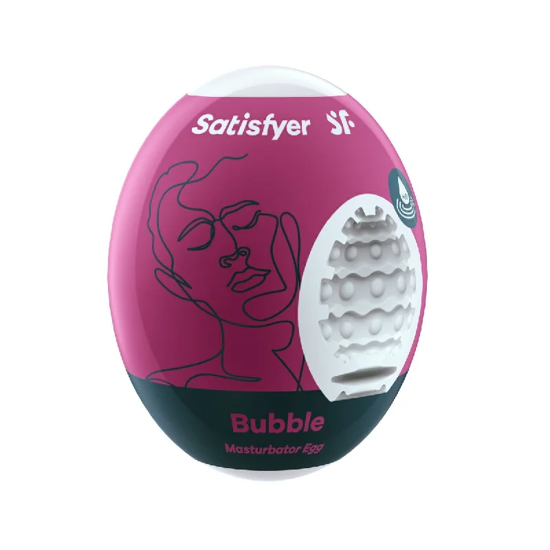 Masturbation Egg Satisfyer Bubble Hydro Active White Cherry