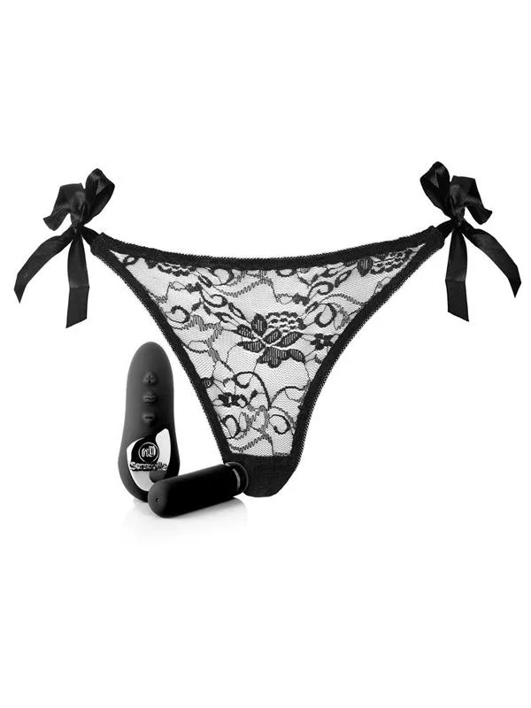 NU Sensuelle Pleasure Panty Black