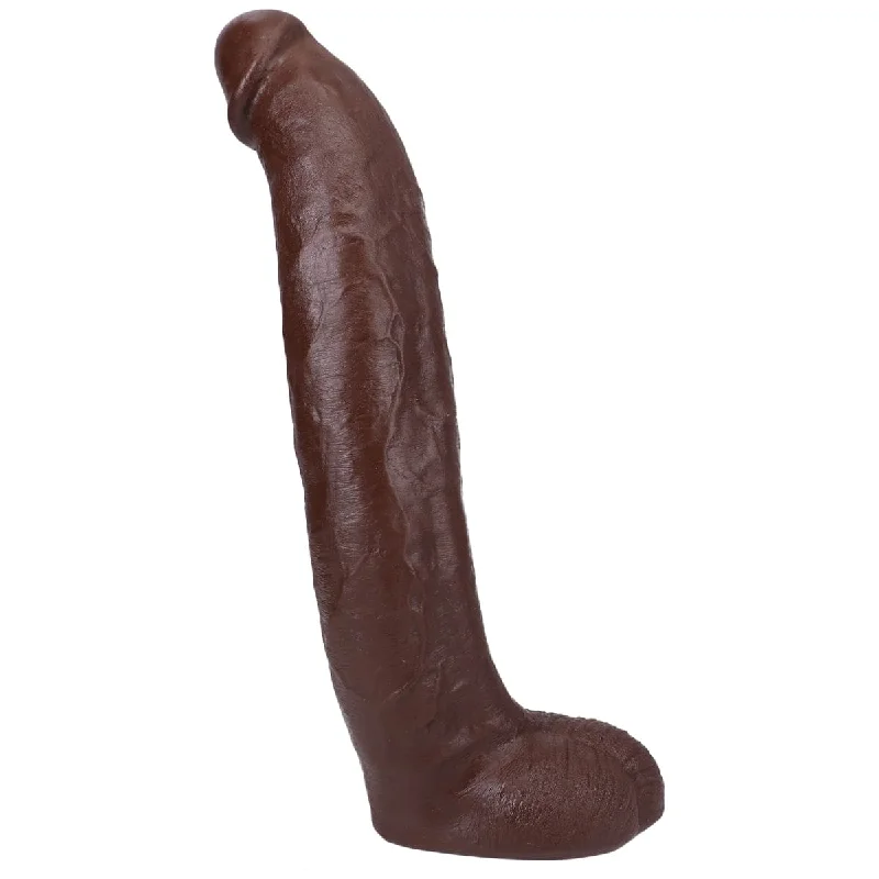 Signature Cocks Brickzilla 13" Ultraskyn Cock With Removable Vac U Lock Suction Cup Chocolate