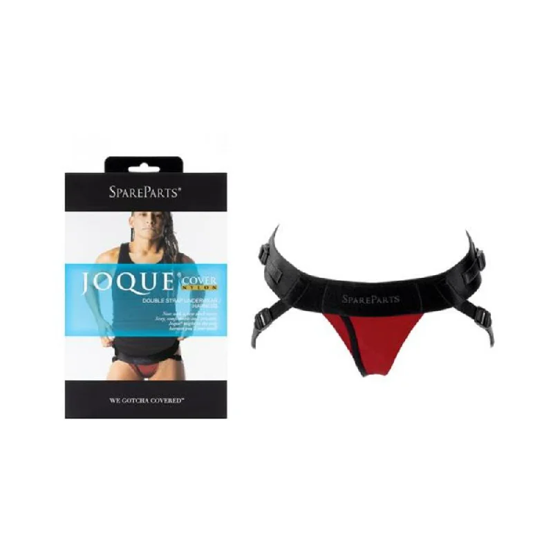 Spareparts Joque Cover Underwear Harness Red (double Strap) Size B Nylon