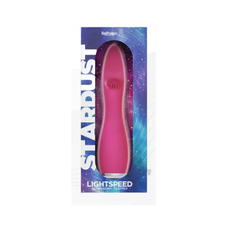 Stardust Lightspeed Flapper Tip Vibrator Magenta