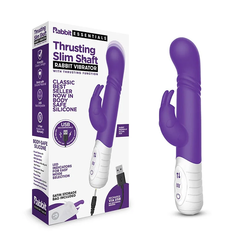 Thrusting Rabbit Vibrator Shaft - PUR