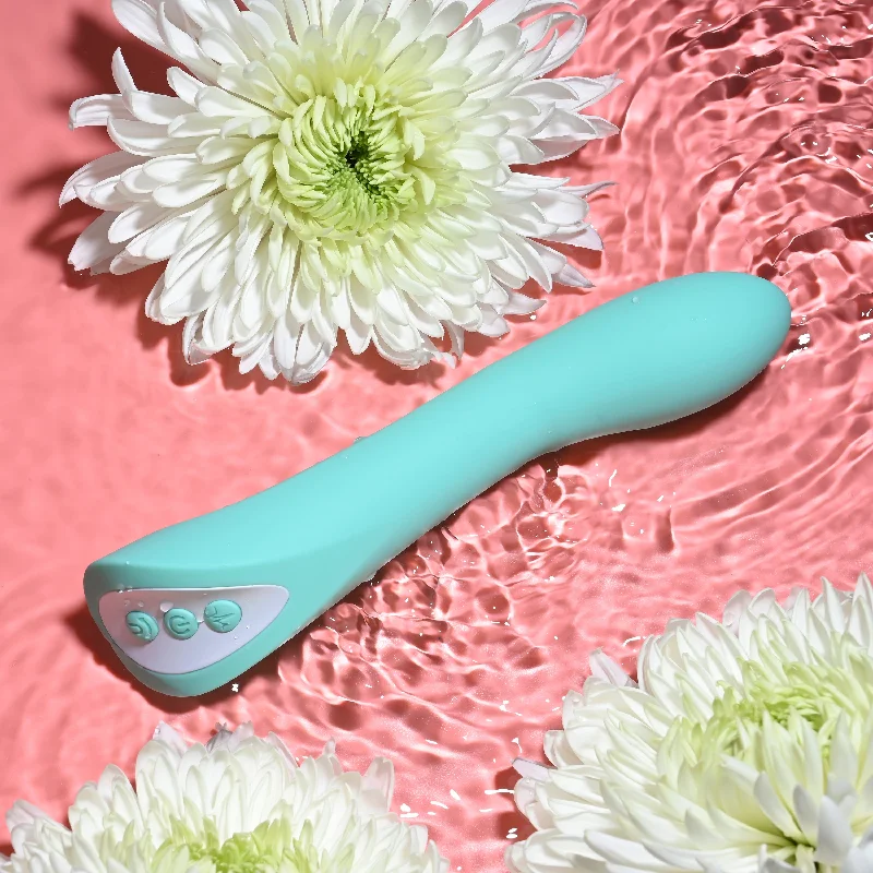 Come with Me G-Spot Vibrator with Come Hither Motion - Teal