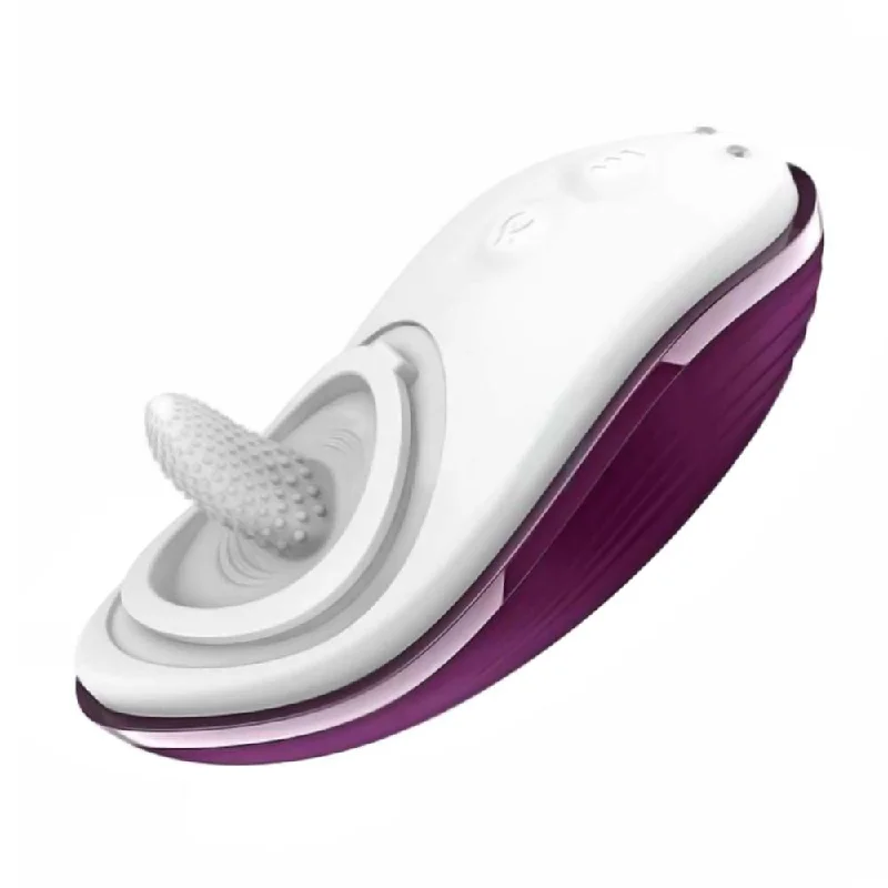 Frisky Tongue Purple Nipple for Women Clit Nipple Stimulator|/|Tounge