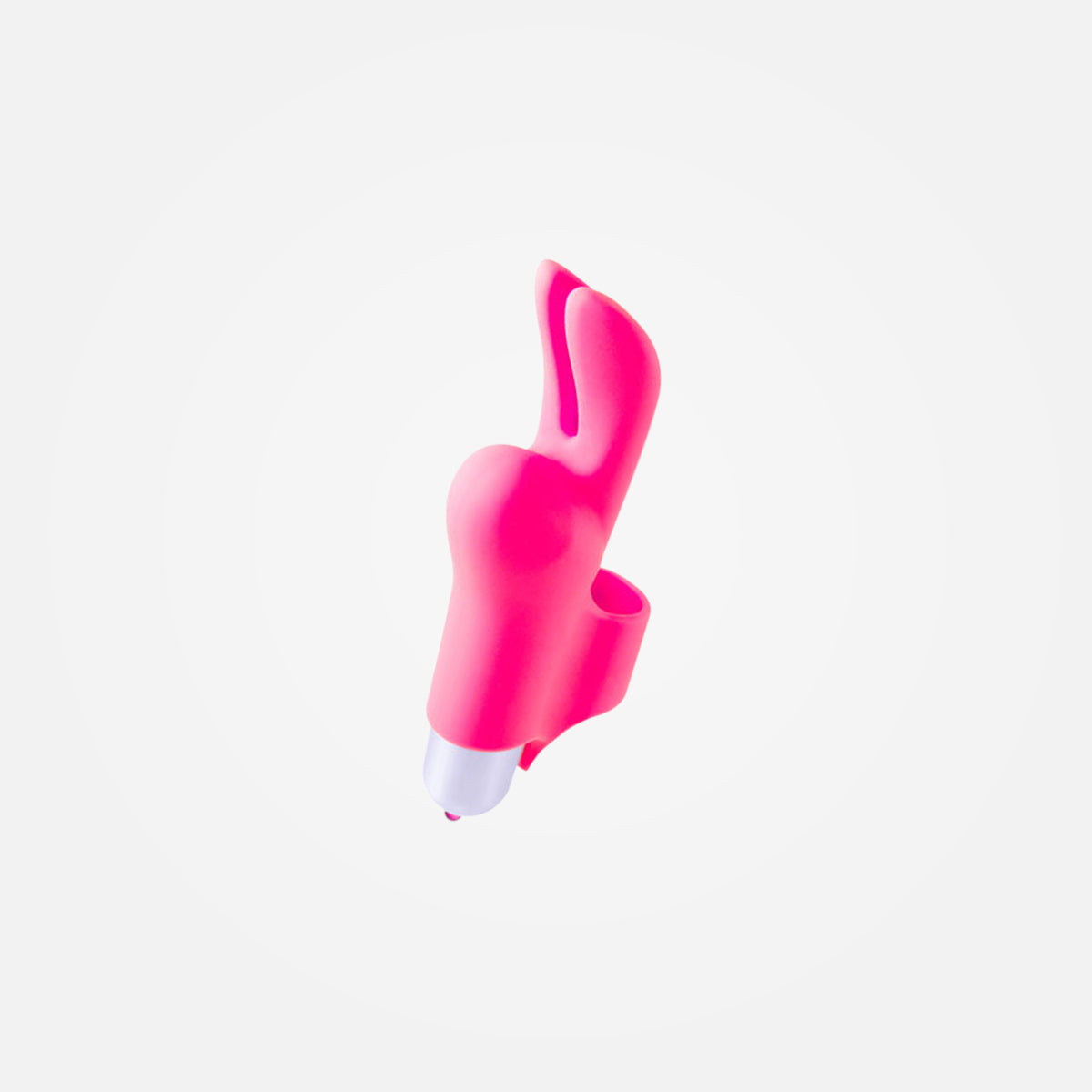 Hot Igniter - Pink Rechargeable Finger Vibrator with Rabbit Ears