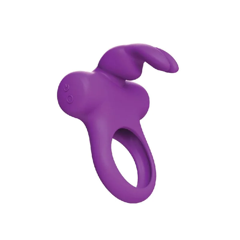 Ohhh Frisky Bunny Vibrating C-Ring - Purple