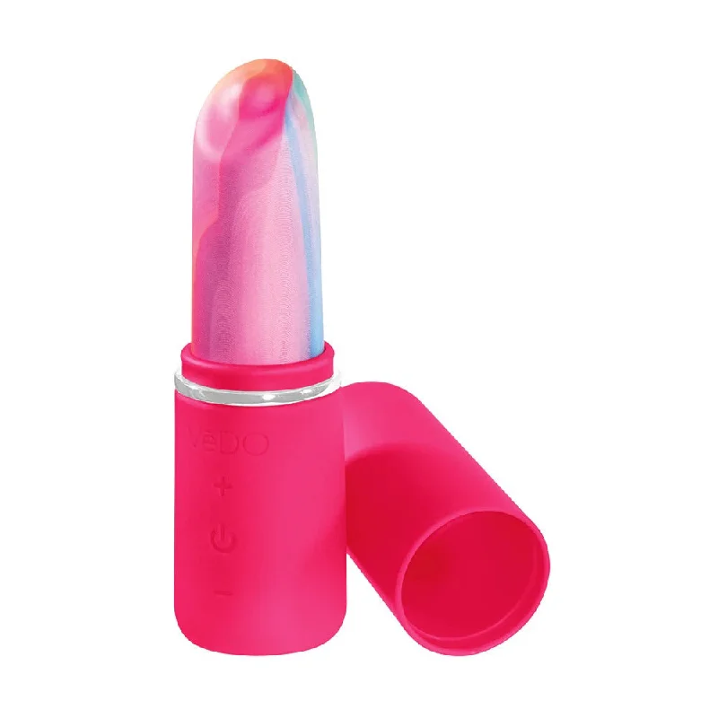 Retro Discreet Powerful Lipstick Vibrator - Pink