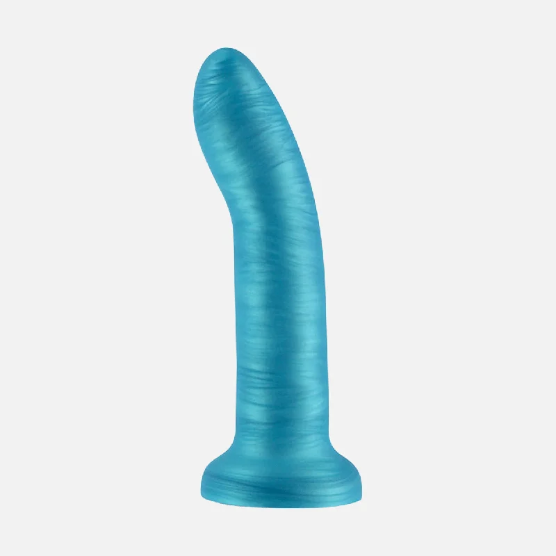 Royals Charlie Non Vibrating Dildo 6 inch/15.2cm - Blue