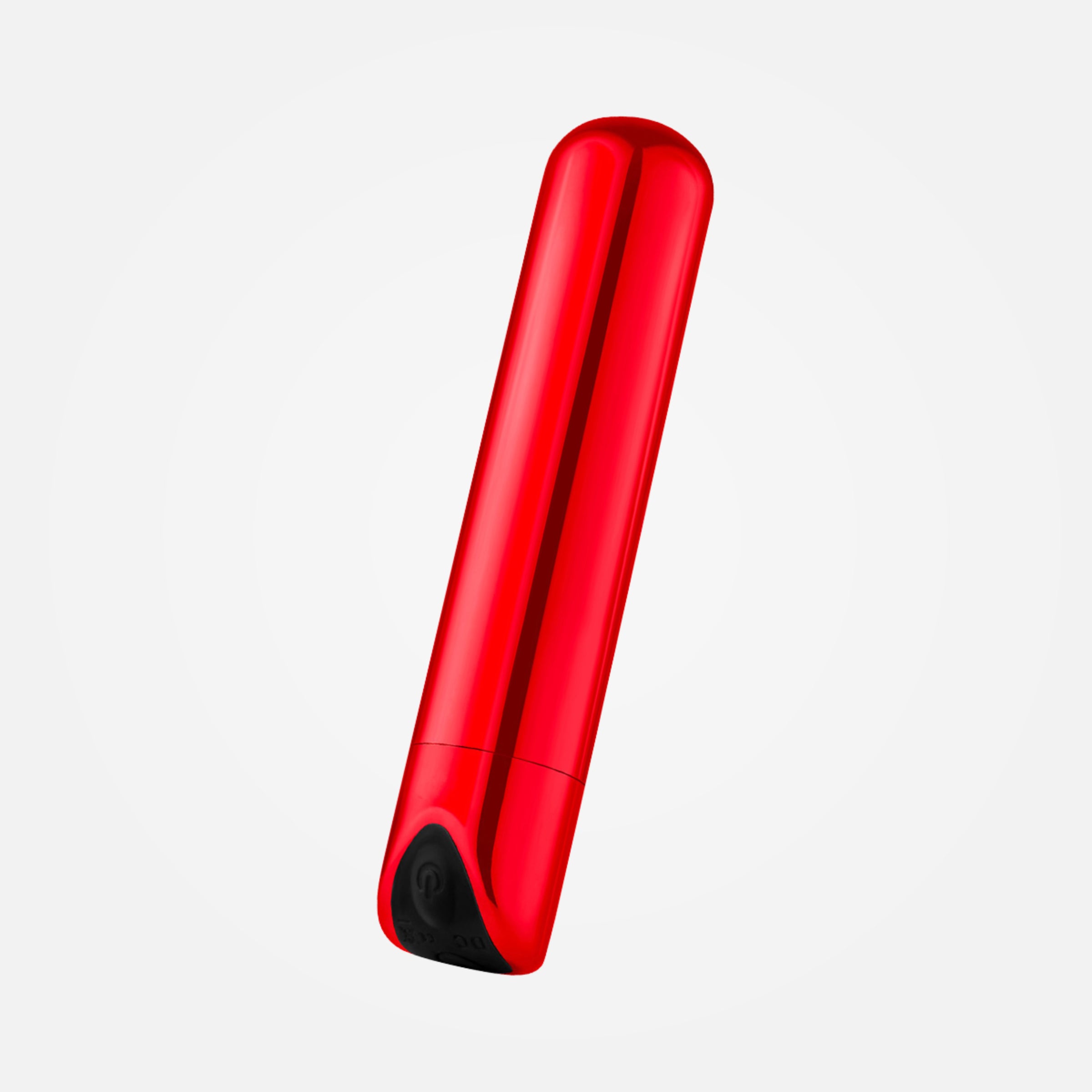 Sb33 - Rechargeable Shiny Red Bullet Vibrator