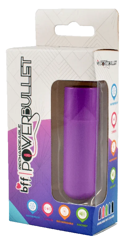 Si-61500 BFF RECHARGEABLE POWER BULLET - PURPLE