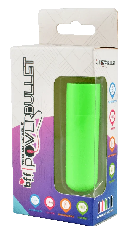 Si-61502 BFF RECHARGEABLE POWER BULLET - GREEN