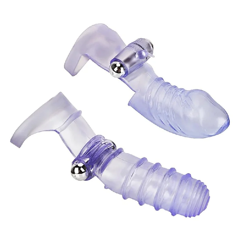 Wearable Sleeve Dildo Finger Vibrator|/|Bullet Vibration