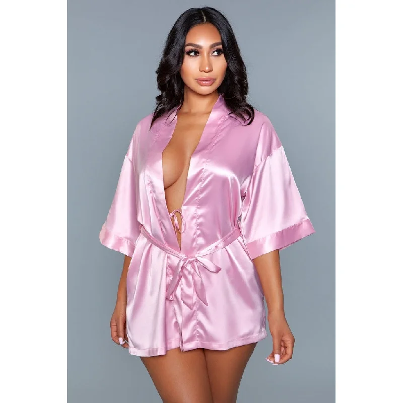 BeWicked Satin Robe - Queen