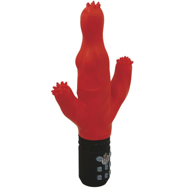 Cunning Cactus Vibrator (Red)