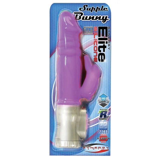 Elite Silicone Supple Bunny (Purple) Vibrator