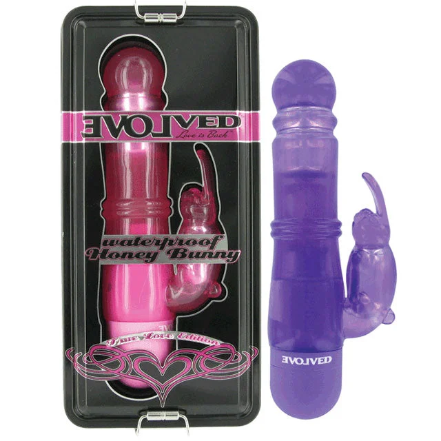 Evolved Waterproof Multi Speed Vibrator (Honey Bunny/Purple) Vibrator