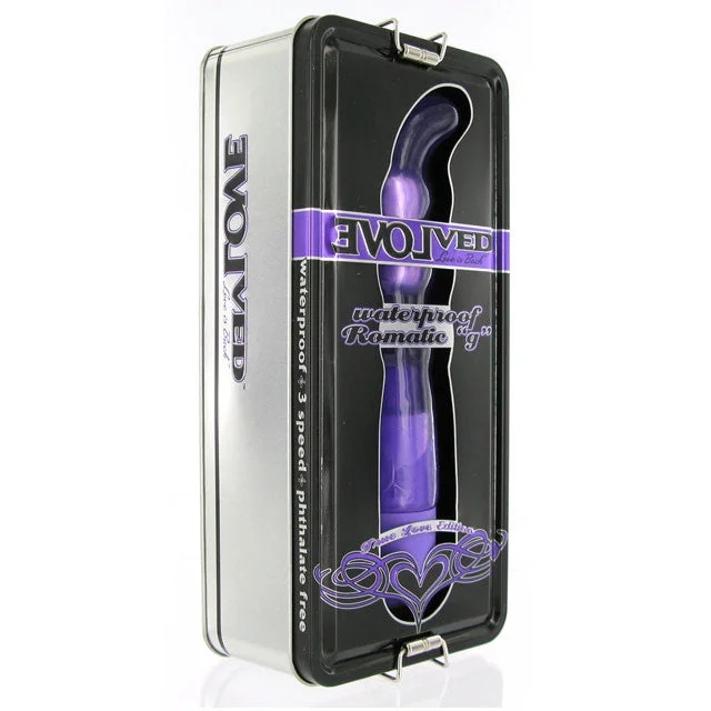 Evolved Waterproof Vibrator Romantic G (Purple)