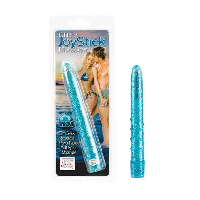 Glitter JoyStick* Vibrator - Blue