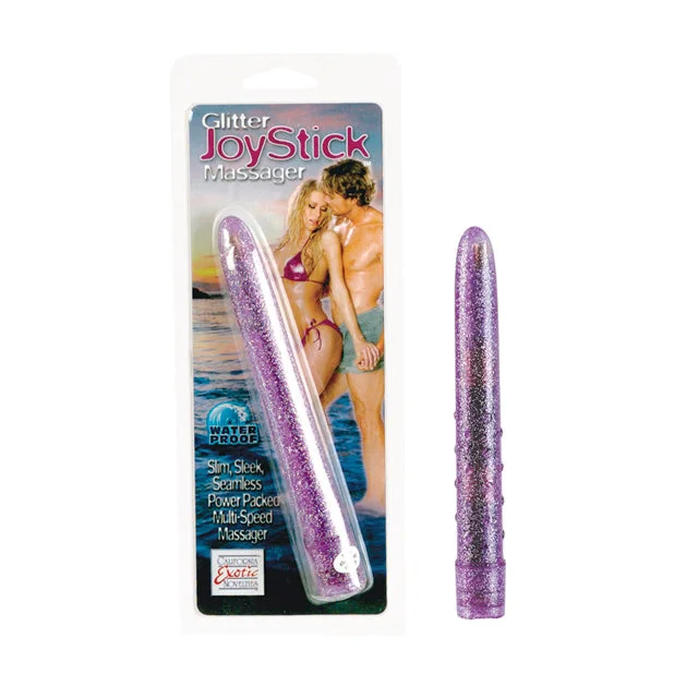 Glitter JoyStick* Vibrator - Purple