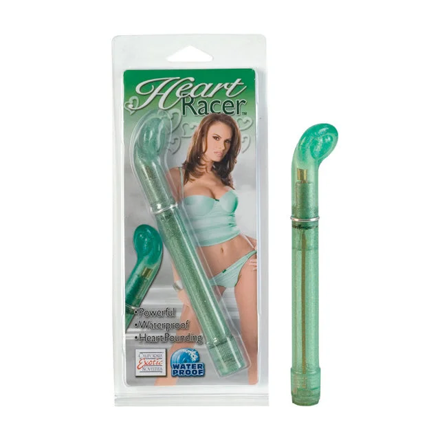 Heart Racer* Vibrator - Green