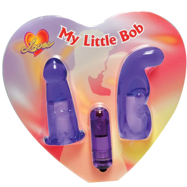 My Little Bob Waterproof Vibrator (Purple)