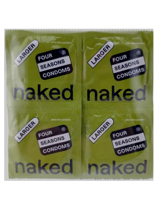 Naked Larger 60mm Condom 6 Pack