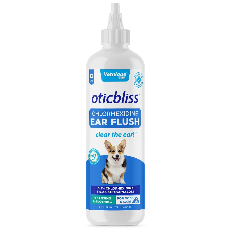 Oticbliss™ Anti-Bacterial & Anti-Fungal Medicated Ear Flush for Dogs