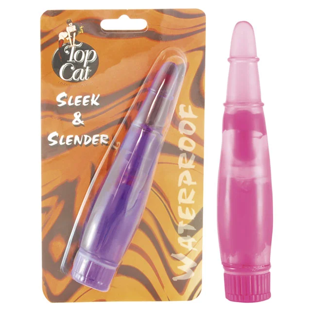 Sleek & Slender Waterproof Vibrator (Pink)