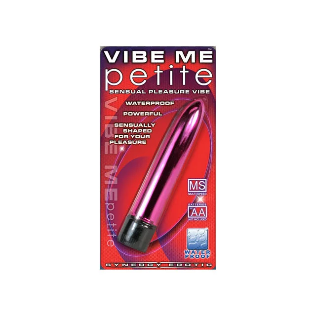 Synergy Vibe Me Petite Luster Pink Waterproof Multi Speed Mini Vibrator