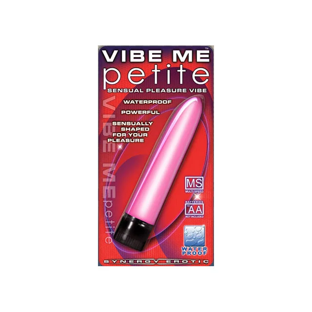 Synergy Vibe Me Petite Pastel Pink Waterproof Multi Speed Mini Vibrator