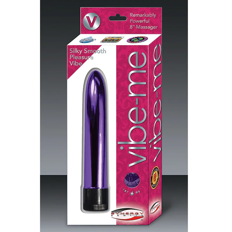 Synergy Vibe Me Waterproof Multi Speed Straight Vibrator Luster Purple