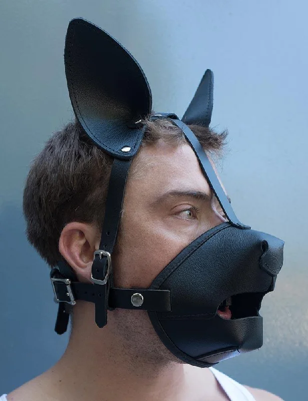 K9 Muzzle with Removable Silicone Ball Gag