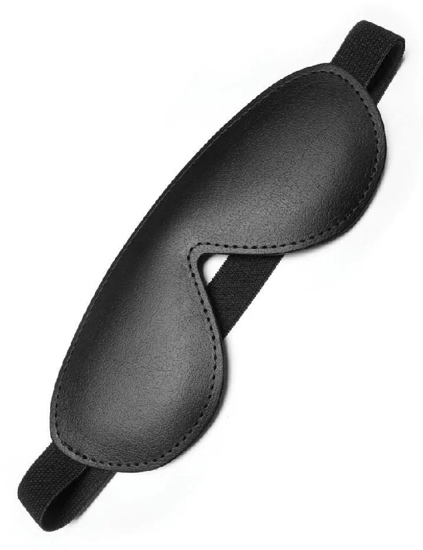 KinkLab Bondage Basics Padded Leather Blindfold