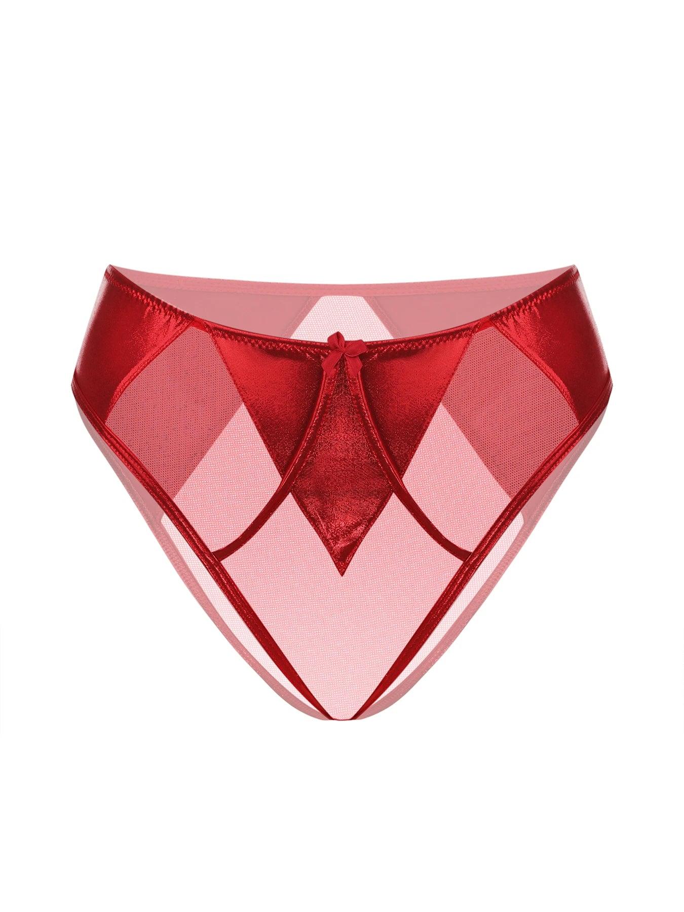 Crimson Charm Panties