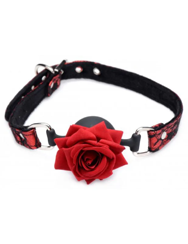 Master Series Full Bloom Rose Ball Gag