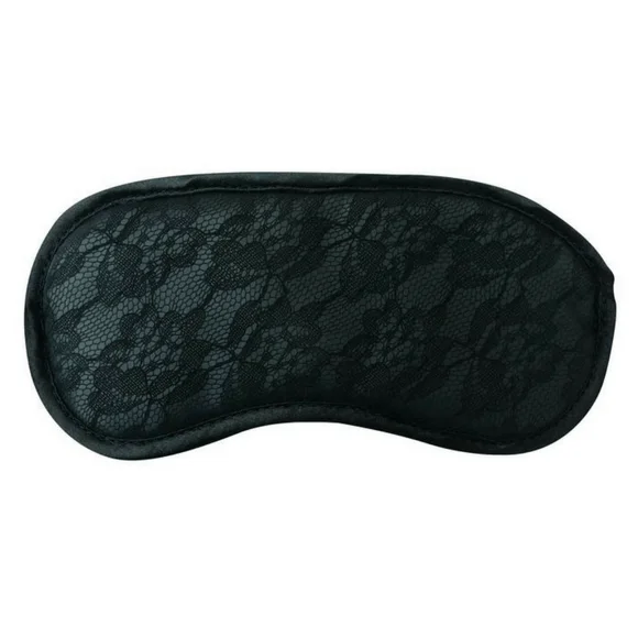 Midnight Lace Black Blindfold by Sportsheets