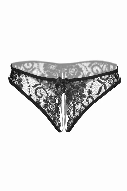 Open Crotch Lace Panty