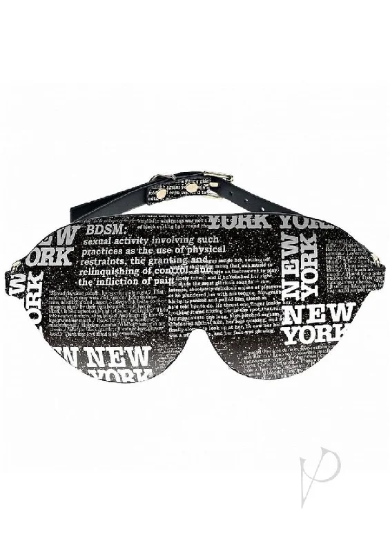 Ouch Ny Coll Blindfold Blk