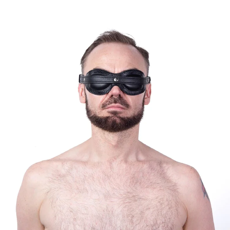 Padded Blindfold, Leather